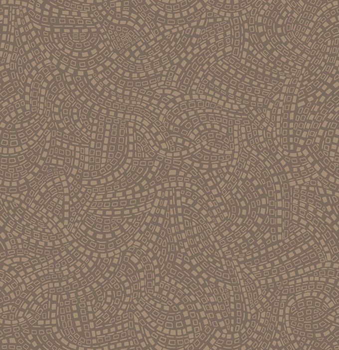 Обои 1838 Wallcoverings Capri Mosaic Burnished 1905-127-03